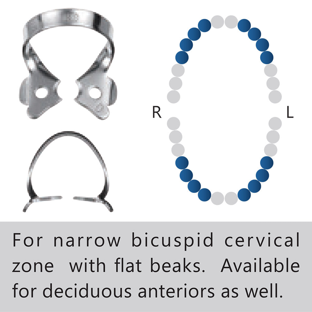 Clamp dental #0 premolar